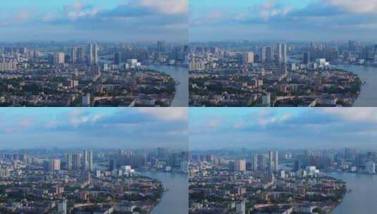 广州荔湾白鹅潭 坑口高清在线视频素材下载