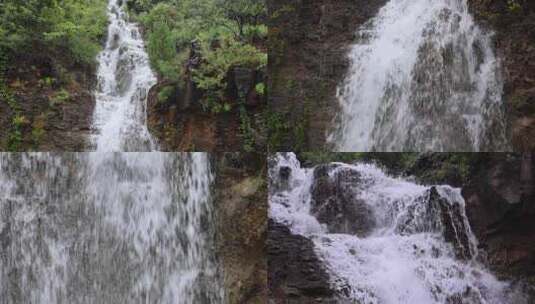 雨后山泉美如画高清在线视频素材下载