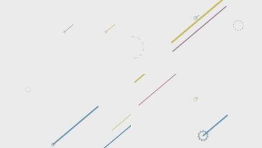 2D彩色雨循环背景高清在线视频素材下载