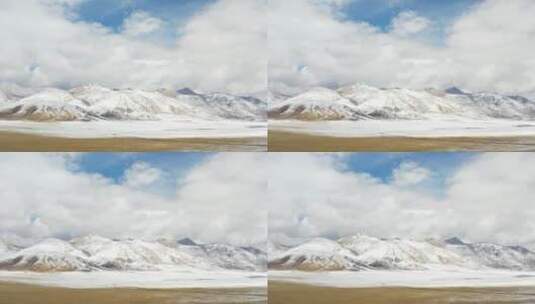 【精品】西藏拉萨高原雪山布达拉宫航拍高清在线视频素材下载