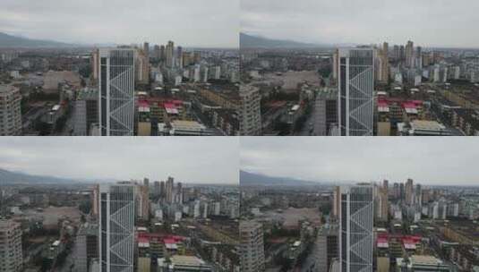 大气 航拍 福建 莆田 涵江 城市 风景 建筑高清在线视频素材下载
