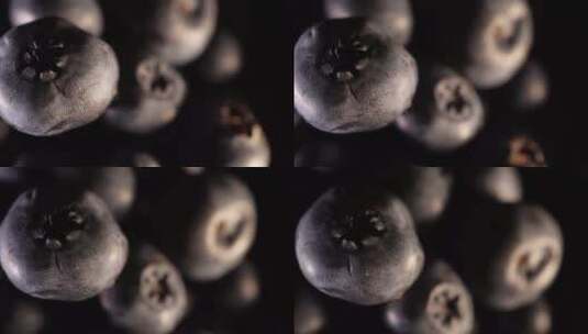 蓝莓花青素水果高清在线视频素材下载