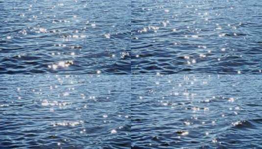 波光粼粼的水波海浪光斑升格实拍空境素材高清在线视频素材下载