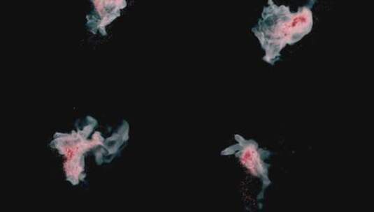 4k魔法五彩烟雾火焰特效动画视频素材97高清在线视频素材下载