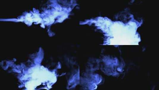 4k蓝色烟雾效果魔法梦幻视频素材 (8)高清在线视频素材下载