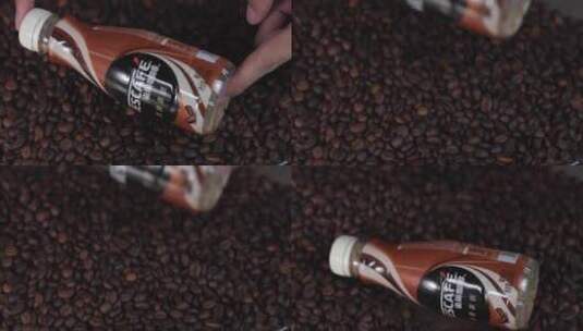 雀巢咖啡广告咖啡豆4K高清在线视频素材下载