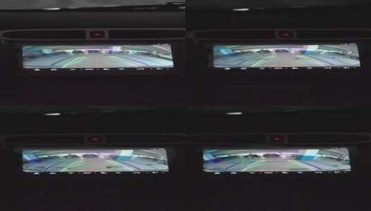 汽车倒车影像高清在线视频素材下载