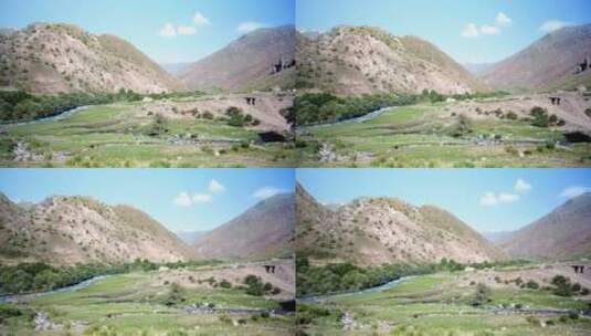 山间自然风景高清在线视频素材下载