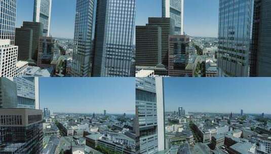城市天际线摩天大楼高清在线视频素材下载