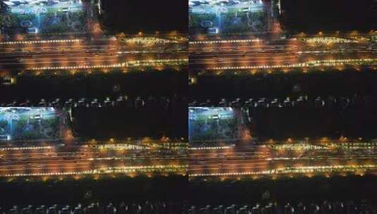 城市拥堵交通车辆行驶高清在线视频素材下载