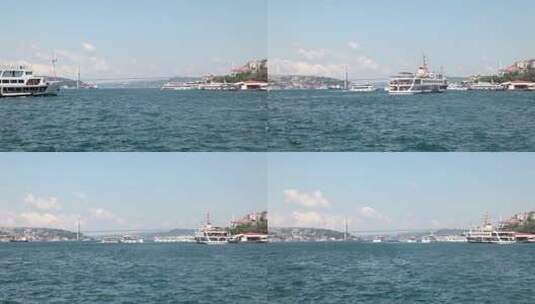延时摄影伊斯坦布尔高清在线视频素材下载
