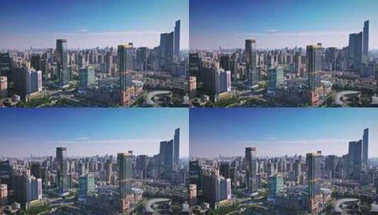 广州天河区珠江新城 城市宣传片素材高清在线视频素材下载
