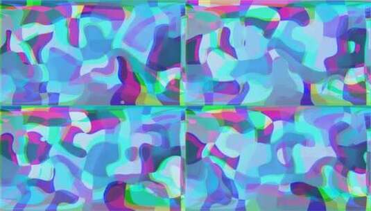 抽象液体彩色背景高清在线视频素材下载