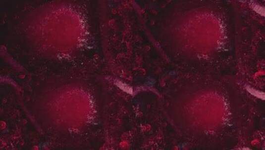 红色触手的巫毒恐怖高清在线视频素材下载