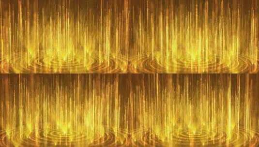 奢华金色螺旋粒子射线高清在线视频素材下载