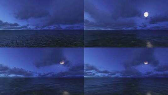 海洋之夜高清在线视频素材下载