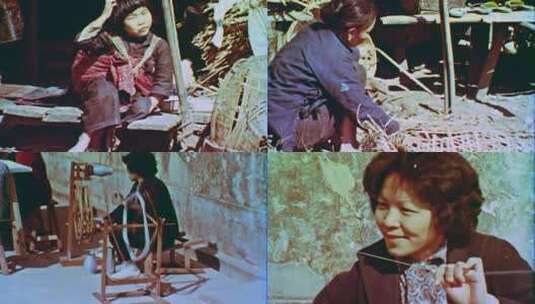 30年代 纺织高清在线视频素材下载