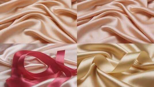绸带绸缎_绸子绸布高清在线视频素材下载