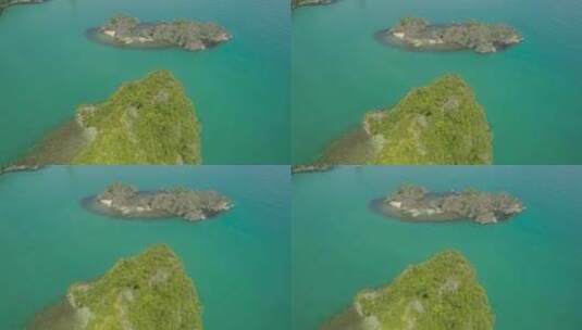 航拍菲律宾岛屿高清在线视频素材下载