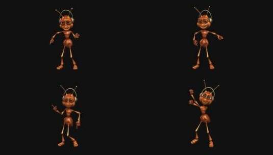 有趣的蚂蚁高清在线视频素材下载