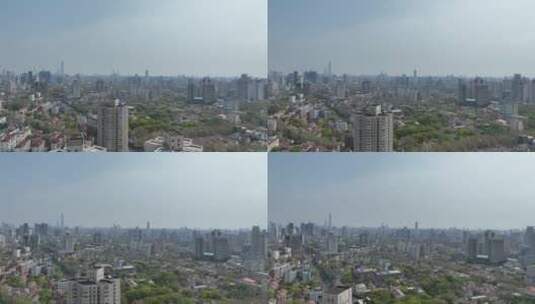 上海市区航拍空镜高清在线视频素材下载