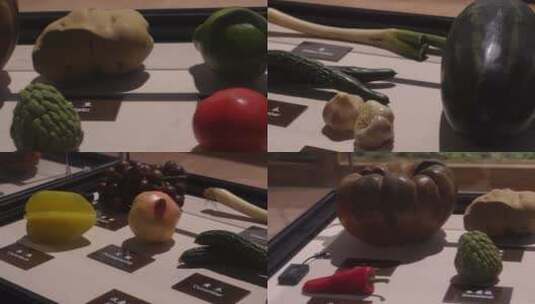 【镜头合集】古代不同时期引入的蔬菜水果高清在线视频素材下载