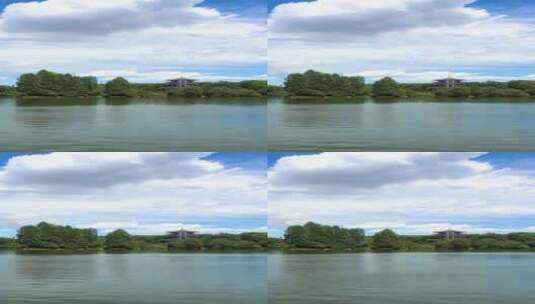 湖南衡阳南湖公园4k视频高清在线视频素材下载