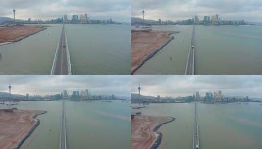 澳门奥氹大桥高清在线视频素材下载
