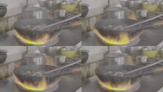 烹饪鸡肉LOG高清在线视频素材下载