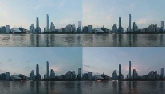 广州珠江新城延时高清在线视频素材下载