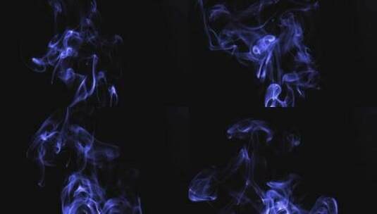 4k蓝色烟雾效果魔法梦幻视频素材 (9)高清在线视频素材下载