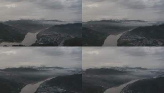 20200609广西桂林山水城市航拍高清在线视频素材下载