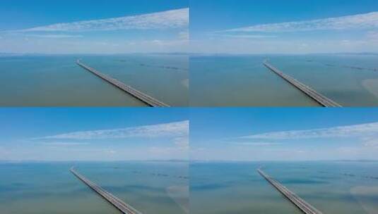 南京石臼湖延时高清在线视频素材下载