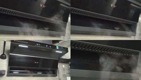 厨房油烟机4K高清在线视频素材下载