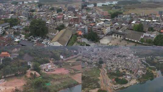 河源龙川佗城空镜 南越王赵佗兴王之地高清在线视频素材下载