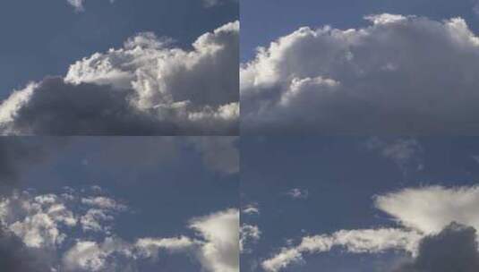 天空翻滚的云高清在线视频素材下载