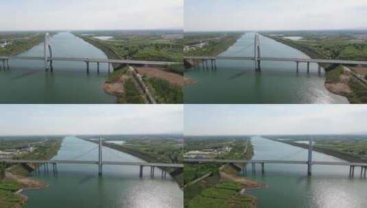 北京 密云 潮白河 云蒙大桥高清在线视频素材下载