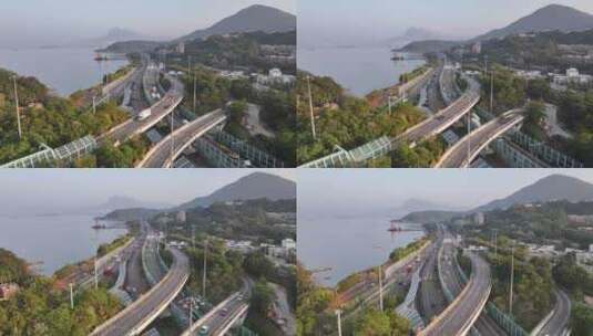 香港大博墟航拍高清在线视频素材下载