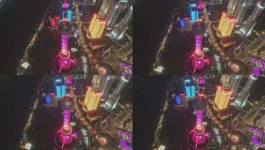 上海夜景 高清在线视频素材下载
