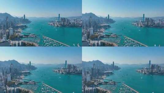 4K航拍香港3高清在线视频素材下载