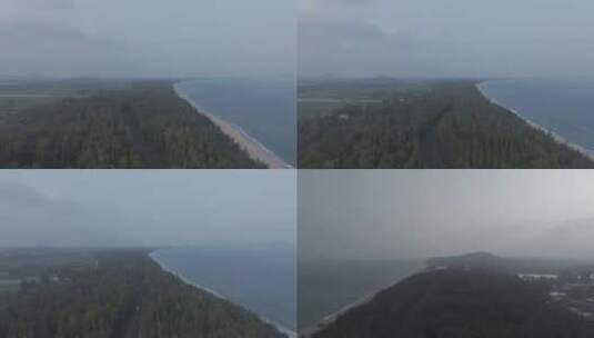 海南岛日月湾航拍高清在线视频素材下载