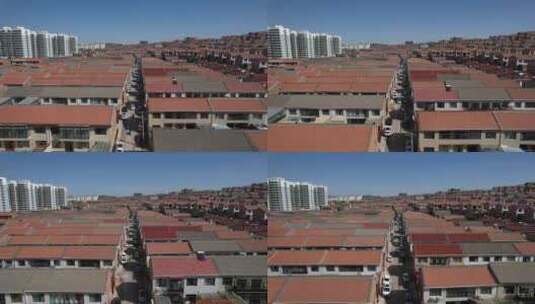 山西陵川城市面貌高清在线视频素材下载