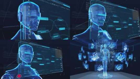 人工智能科技感互联网AE模板高清AE视频素材下载