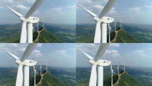 4K风力发电航拍高清在线视频素材下载