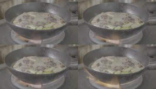 烹饪鸡肉LOG高清在线视频素材下载