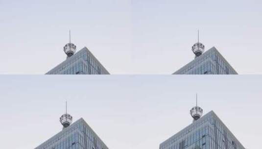 中国移动大楼实拍高清在线视频素材下载