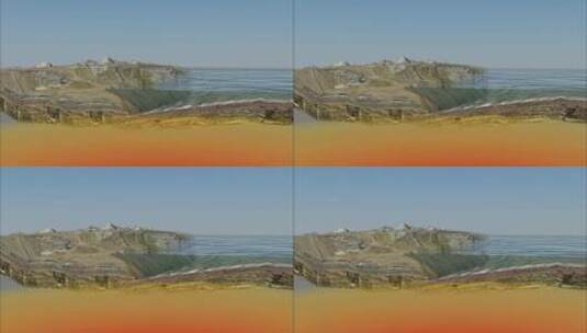 地震动画效果高清在线视频素材下载