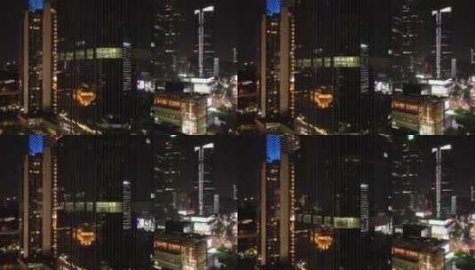 上海静安区商务楼高清在线视频素材下载