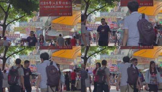 香港澳门城市街头人文视频高清在线视频素材下载