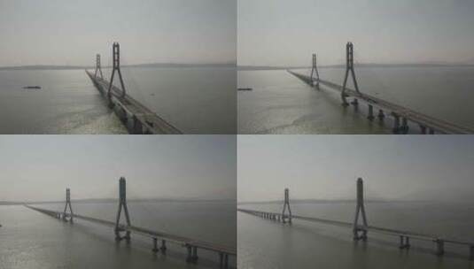 鄱阳湖大桥2高清在线视频素材下载